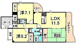 阪急甲陽線 苦楽園口駅 徒歩10分