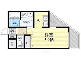 ARTEMIS東園田  ｜ 兵庫県尼崎市東園田町５丁目（賃貸マンション1K・2階・21.21㎡） その2