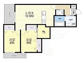 クレールメゾン東園田  ｜ 兵庫県尼崎市東園田町５丁目（賃貸マンション2LDK・2階・64.13㎡） その2