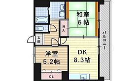 サンフォレソノダ  ｜ 兵庫県尼崎市東園田町５丁目（賃貸マンション2LDK・4階・51.35㎡） その2