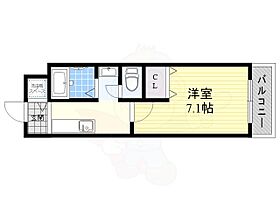 ボンジュールアネックス  ｜ 兵庫県尼崎市小中島２丁目（賃貸マンション1K・1階・26.50㎡） その2