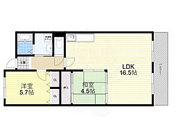 グランドール南野 3階/302