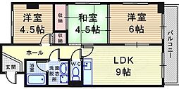 シュネム園田M2 4階
