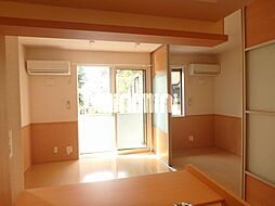 JR京浜東北・根岸線 川口駅 徒歩16分の賃貸アパート 2階1LDKのリビング/ダイニング