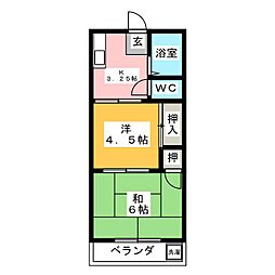 間取図画像 2K