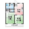 マンション北園2階6.0万円