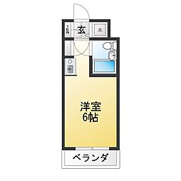 間取図画像 ワンルーム