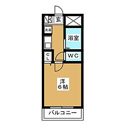 間取図画像 1K