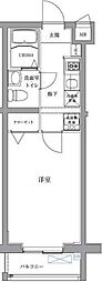 エスパシオ西高島平 1Kの間取図画像