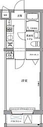 エスパシオ西高島平 1Kの間取図画像