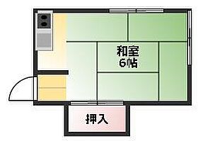 篠田荘 203 ｜ 東京都世田谷区北烏山9丁目2-8（賃貸アパート1R・2階・14.04㎡） その2