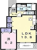 カレント  ｜ 埼玉県川越市大字山田（賃貸アパート1LDK・1階・48.59㎡） その2