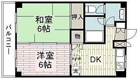 ドミール秀和  ｜ 埼玉県川越市通町（賃貸マンション2DK・2階・40.02㎡） その2