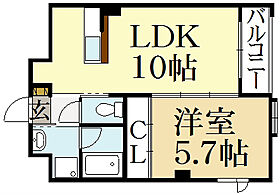 sawarabi　kitayama  ｜ 京都府京都市左京区松ケ崎芝本町（賃貸マンション1LDK・3階・38.75㎡） その2