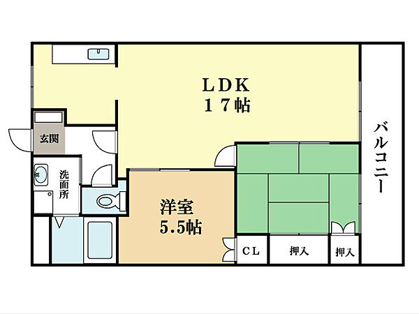 プロニティガーデン ｜京都府京田辺市東古森(賃貸マンション2LDK・1階・61.00㎡)の写真 その2