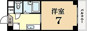 ハピネス壱番館 405 ｜ 京都府城陽市枇杷庄西ノ口44-1（賃貸マンション1K・4階・19.72㎡） その2