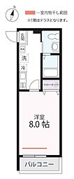間取図画像 1K