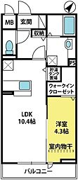 北上尾駅 9.6万円