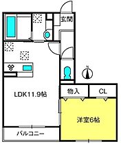 ａｒｔｅｎｓｉａ  ｜ 埼玉県さいたま市西区西大宮1丁目10-22（賃貸アパート1LDK・2階・44.48㎡） その2