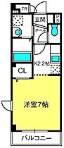 ハピネス北上尾  ｜ 埼玉県上尾市原新町23-2（賃貸マンション1K・3階・25.57㎡） その2