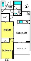 Belleville桜木町  ｜ 埼玉県さいたま市大宮区桜木町4丁目642-1（賃貸アパート2LDK・3階・62.72㎡） その2