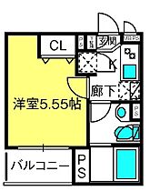 IXO浅間町  ｜ 埼玉県さいたま市大宮区浅間町2丁目（賃貸マンション1K・3階・20.15㎡） その2