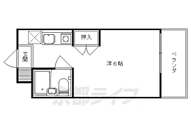 プレステージ御陵 105 ｜ 京都府京都市山科区御陵中筋町（賃貸マンション1K・1階・15.50㎡） その2