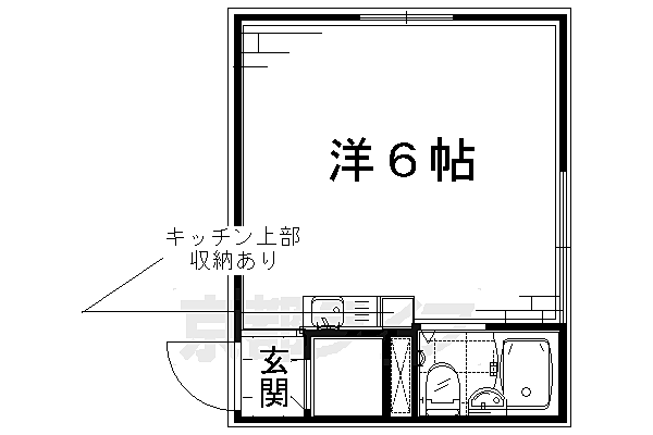 アビーロード伏見 101｜京都府京都市伏見区向島二ノ丸町(賃貸マンション1R・1階・13.97㎡)の写真 その2