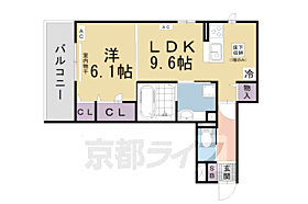 Ｆａｒｏｕｃｈｅ 106 ｜ 滋賀県大津市本堅田4丁目（賃貸アパート1LDK・1階・41.84㎡） その2