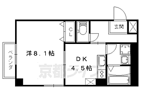 プレステージ翼 0801 ｜ 京都府京都市山科区椥辻東浦町（賃貸マンション1DK・8階・30.83㎡） その2