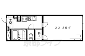 レオパレス田中殿 103 ｜ 京都府京都市伏見区竹田田中殿町（賃貸アパート1K・1階・22.35㎡） その2