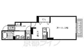 京都府宇治市菟道段ノ上（賃貸アパート1K・1階・32.90㎡） その2