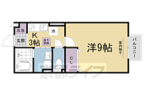 コンフォートＭ　II 107 ｜ 滋賀県大津市真野5丁目（賃貸アパート1K・1階・30.03㎡） その2