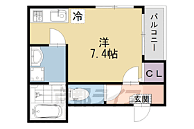 Ｌｕｎａ　Ｔｅｒｒａｃｅ 101 ｜ 京都府京都市伏見区深草寺内町（賃貸アパート1K・1階・21.09㎡） その2