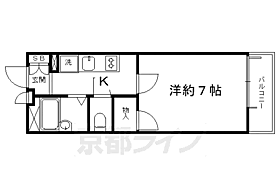 レオパレス東山山麓 107 ｜ 京都府京都市東山区今熊野日吉町（賃貸マンション1K・1階・20.81㎡） その2