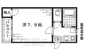 ロッキー 301 ｜ 京都府京都市伏見区竹田向代町川町（賃貸マンション1K・3階・20.00㎡） その2