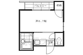 メゾン・グリンピア 1-D ｜ 京都府京都市伏見区桃山水野左近東町（賃貸マンション1K・1階・24.42㎡） その2