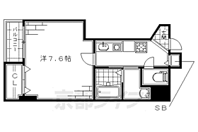 Ｂｌａｎｃｈｅ　Ｃｏｕｒｔ 402 ｜ 京都府京都市伏見区南新地（賃貸マンション1K・4階・27.62㎡） その2