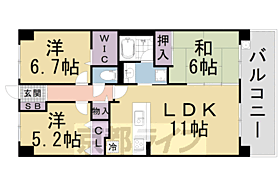 ロータリーマンション大津京ソルジャンテ 204 ｜ 滋賀県大津市松山町（賃貸マンション3LDK・2階・69.62㎡） その2