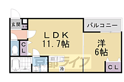 プラムコート椥辻 2階/201