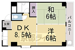 アビタシオン南桃山 2階