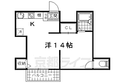 京都　植村荘 2階/201