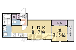 ウィローツリーレジデンス京都伏見 3階