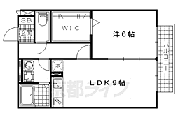 瀬田メディエートプラザ　Ｄ棟 2階1LDKの間取り