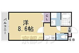 エステイトＥ桂川Ａ棟 3階/303
