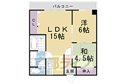 コモド長岡京 2階/205