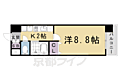 KDXレジデンス西大路2階6.1万円