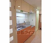 収納たっぷりのキッチンです。