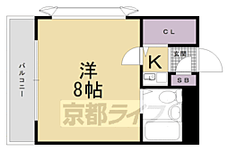 ヴィラエトワール西院 3階