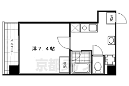 セント綾大宮 1Kの間取図画像